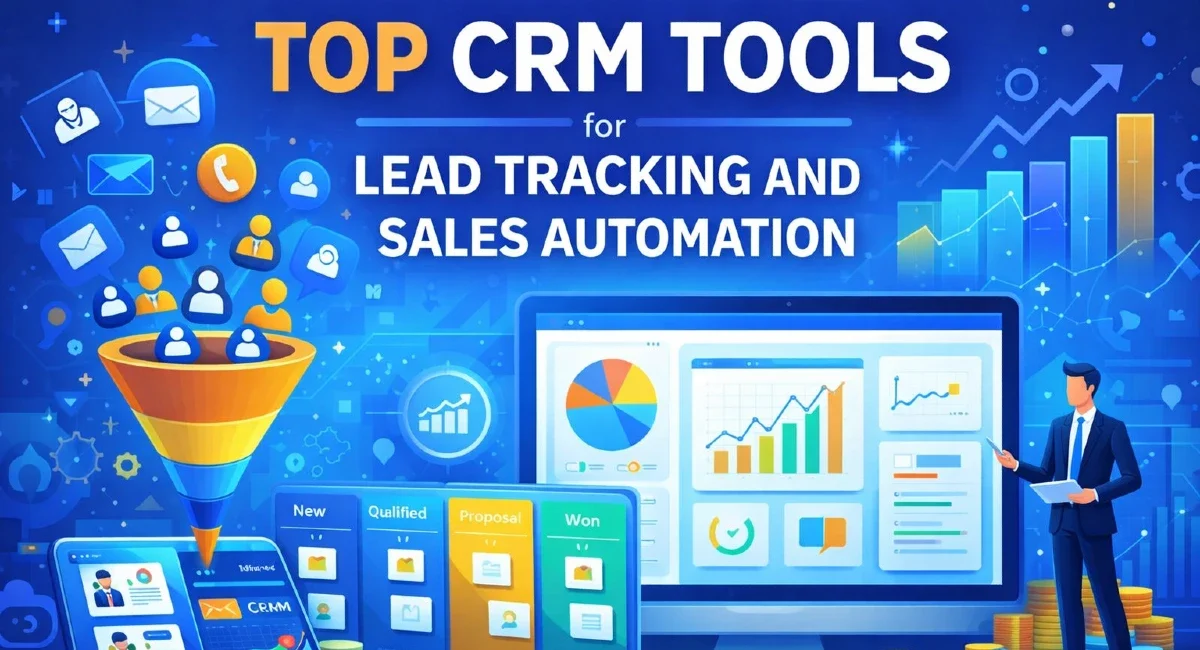Top CRM Tools for Lead Tracking and Sales Automation