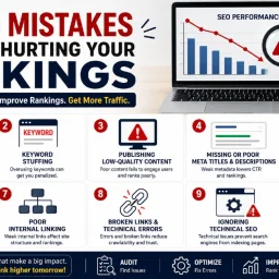 Common SEO Mistakes That Hurt Your Website Rankings